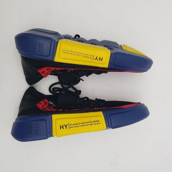 OFF-WHITE SHOES Red Blue Yellow Black Size 37 Womens 6.5 Boys 5 - Picture 9 of 9